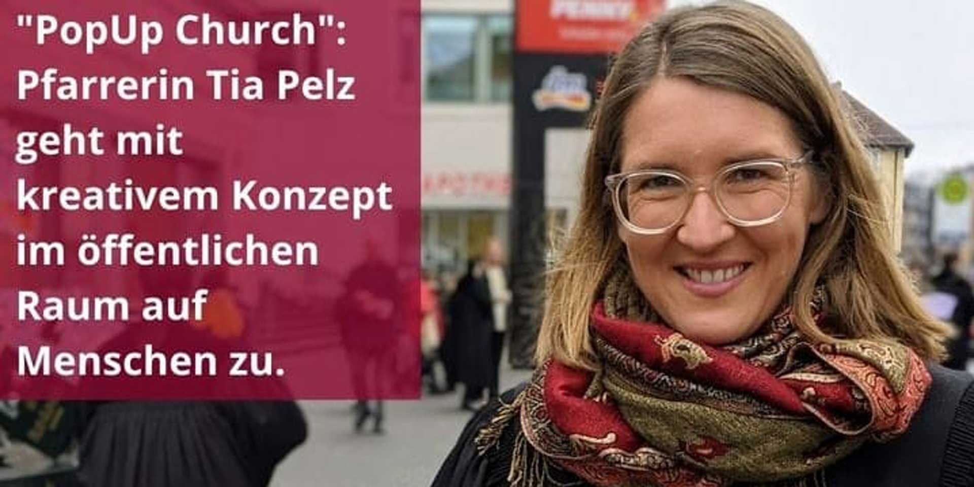 Tia Pelz @pfarrerin_von_nebenan,© ELKB